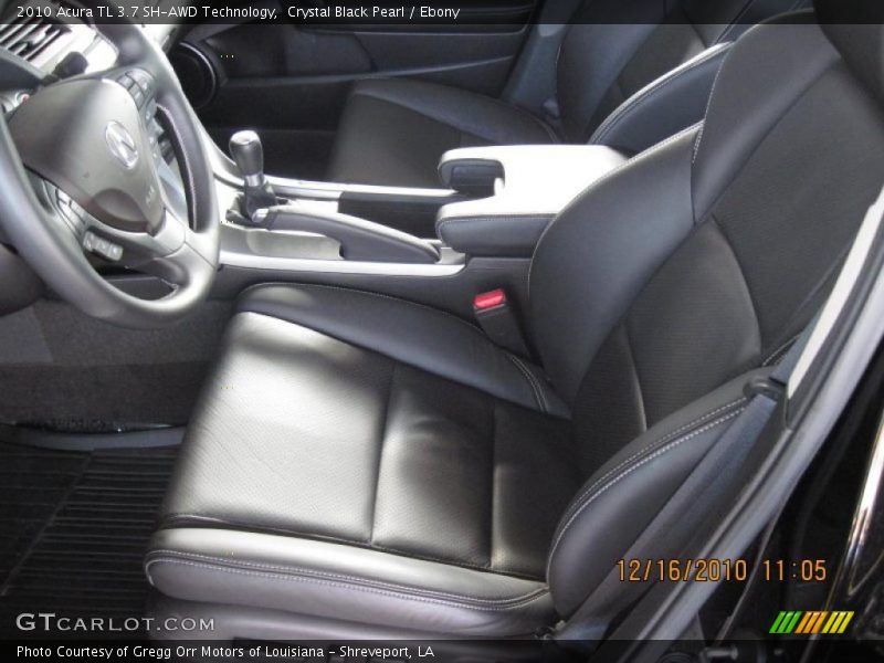  2010 TL 3.7 SH-AWD Technology Ebony Interior