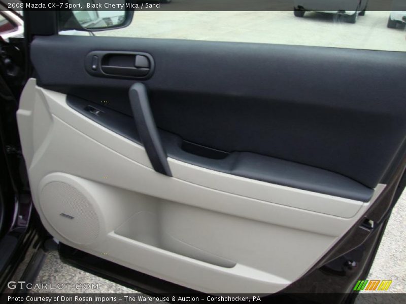 Black Cherry Mica / Sand 2008 Mazda CX-7 Sport