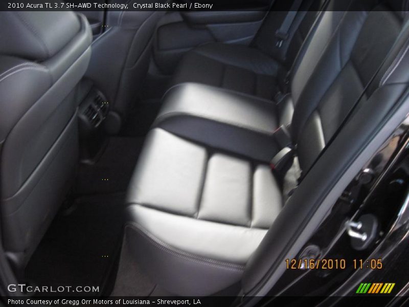 Crystal Black Pearl / Ebony 2010 Acura TL 3.7 SH-AWD Technology