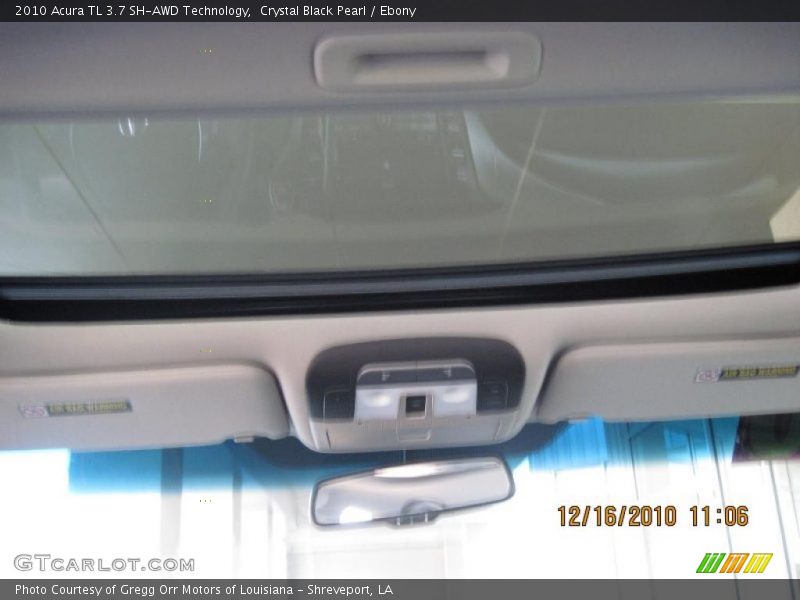 Crystal Black Pearl / Ebony 2010 Acura TL 3.7 SH-AWD Technology