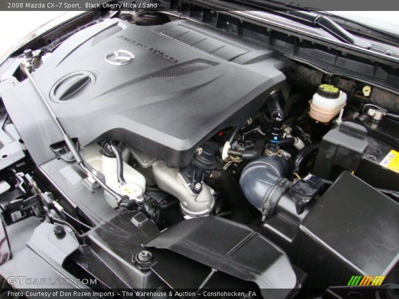 Black Cherry Mica / Sand 2008 Mazda CX-7 Sport