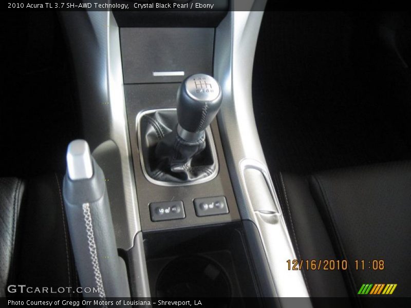  2010 TL 3.7 SH-AWD Technology 6 Speed Manual Shifter