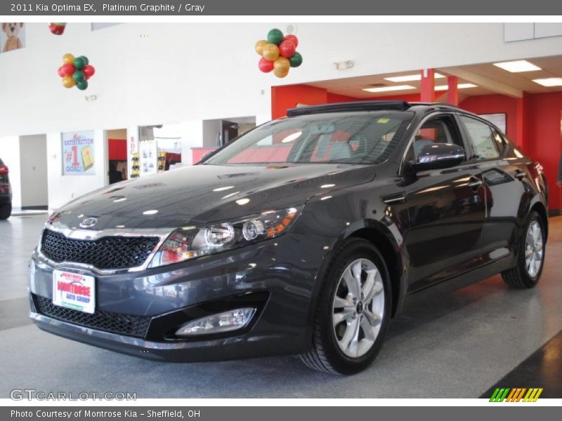 Platinum Graphite / Gray 2011 Kia Optima EX