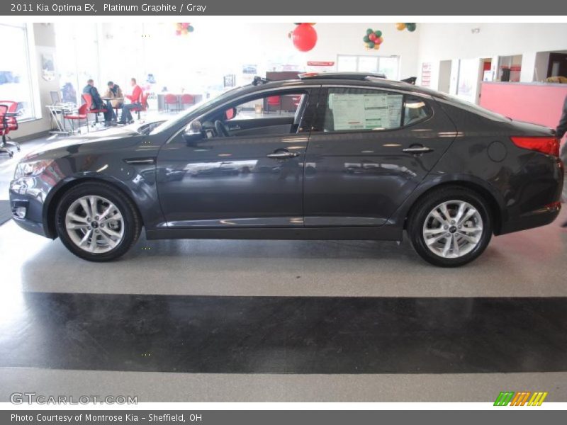 Platinum Graphite / Gray 2011 Kia Optima EX