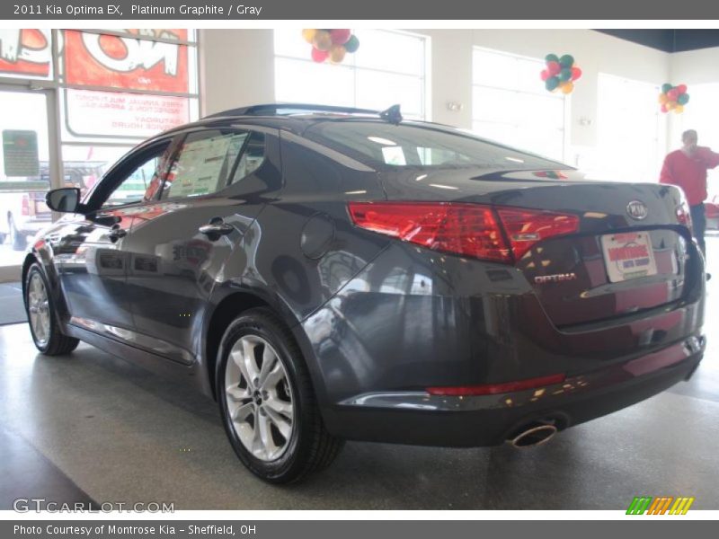 Platinum Graphite / Gray 2011 Kia Optima EX