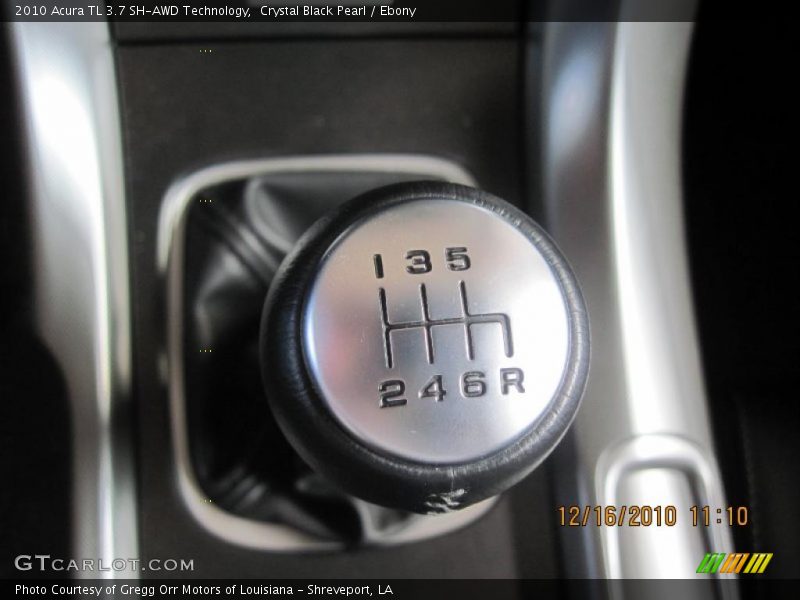  2010 TL 3.7 SH-AWD Technology 6 Speed Manual Shifter