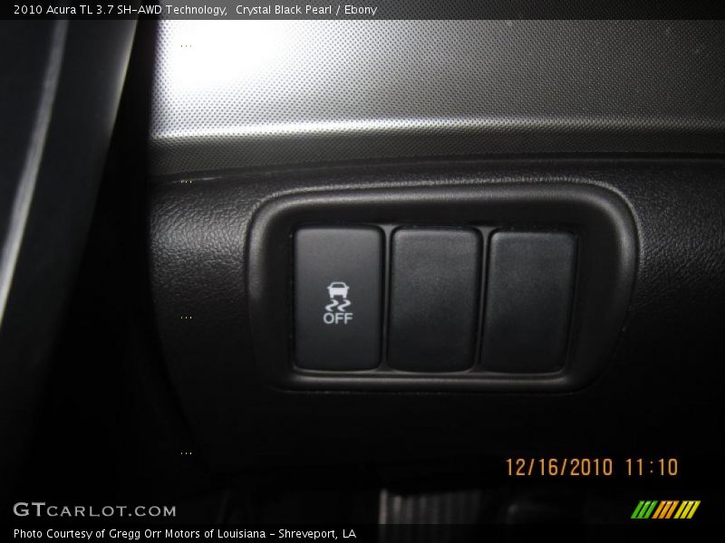 Crystal Black Pearl / Ebony 2010 Acura TL 3.7 SH-AWD Technology