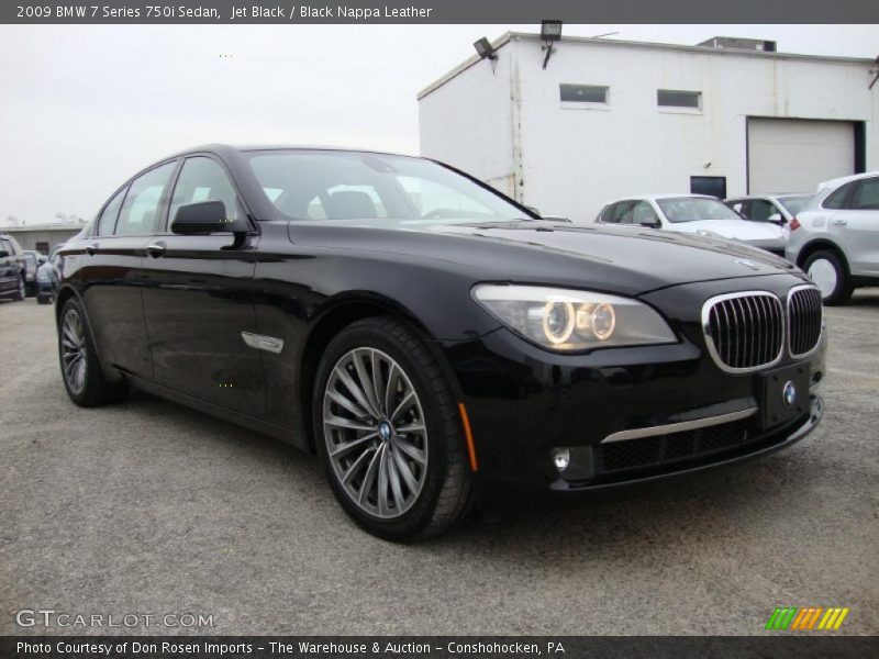  2009 7 Series 750i Sedan Jet Black