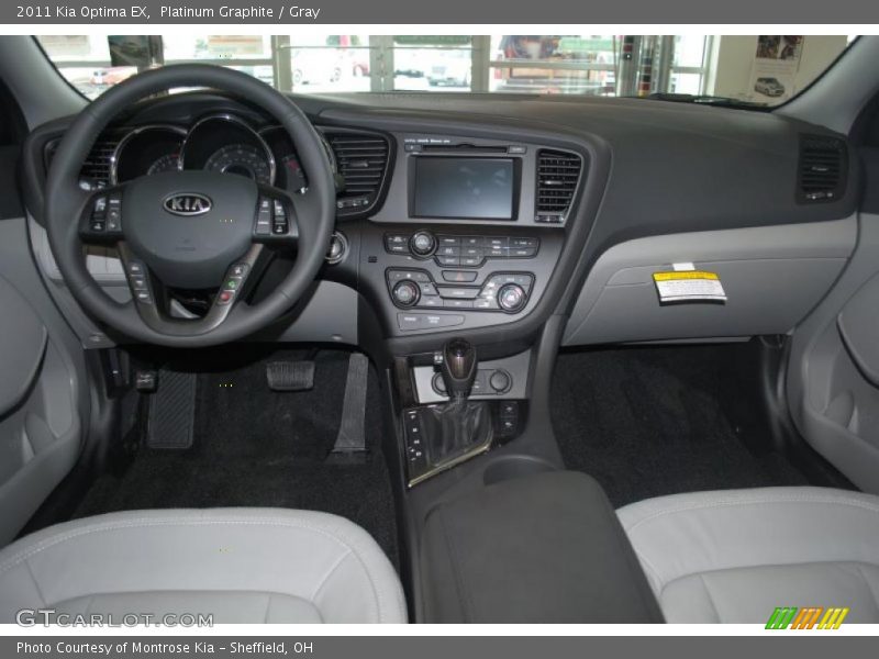 Gray Interior - 2011 Optima EX 