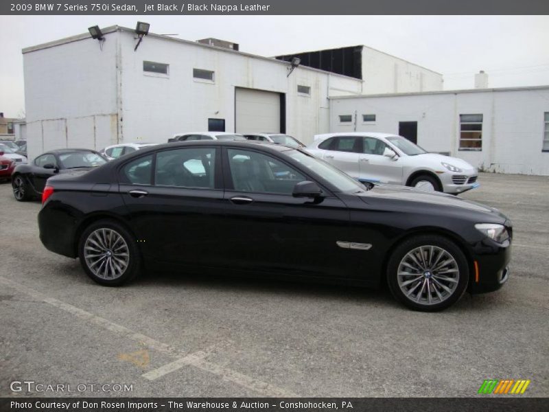  2009 7 Series 750i Sedan Jet Black