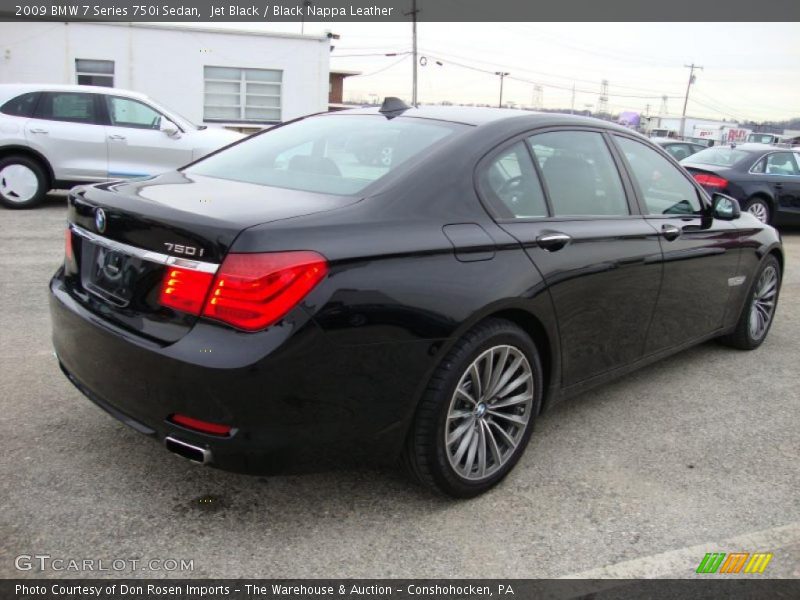  2009 7 Series 750i Sedan Jet Black