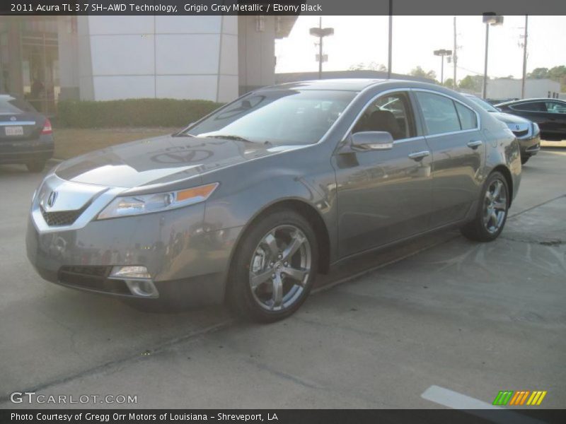Grigio Gray Metallic / Ebony Black 2011 Acura TL 3.7 SH-AWD Technology