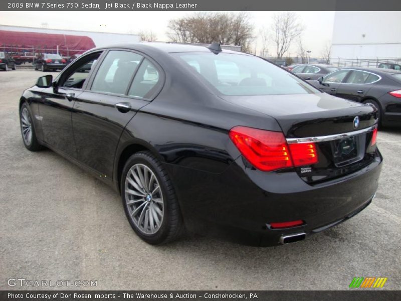  2009 7 Series 750i Sedan Jet Black