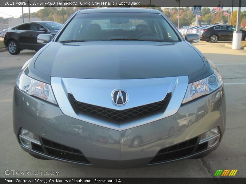 Grigio Gray Metallic / Ebony Black 2011 Acura TL 3.7 SH-AWD Technology