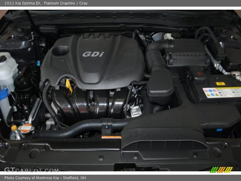  2011 Optima EX Engine - 2.4 Liter GDi DOHC 16-Valve VVT 4 Cylinder
