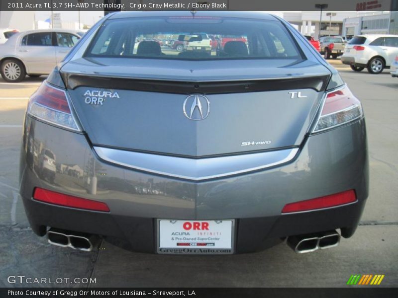 Grigio Gray Metallic / Ebony Black 2011 Acura TL 3.7 SH-AWD Technology