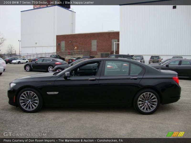  2009 7 Series 750i Sedan Jet Black