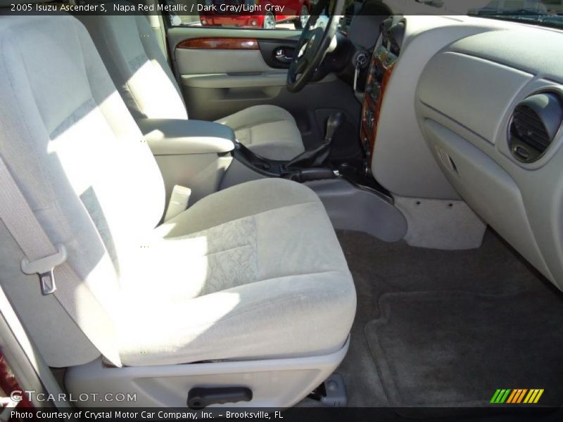 Napa Red Metallic / Dark Gray/Light Gray 2005 Isuzu Ascender S