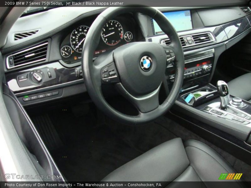  2009 7 Series 750i Sedan Steering Wheel