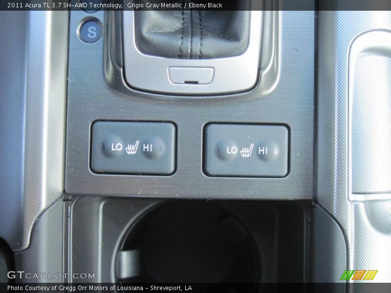 Controls of 2011 TL 3.7 SH-AWD Technology