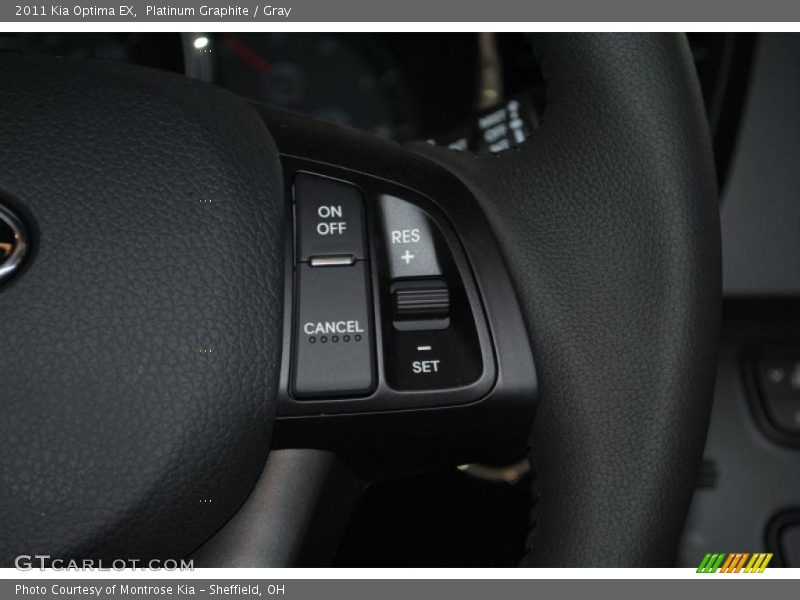 Controls of 2011 Optima EX