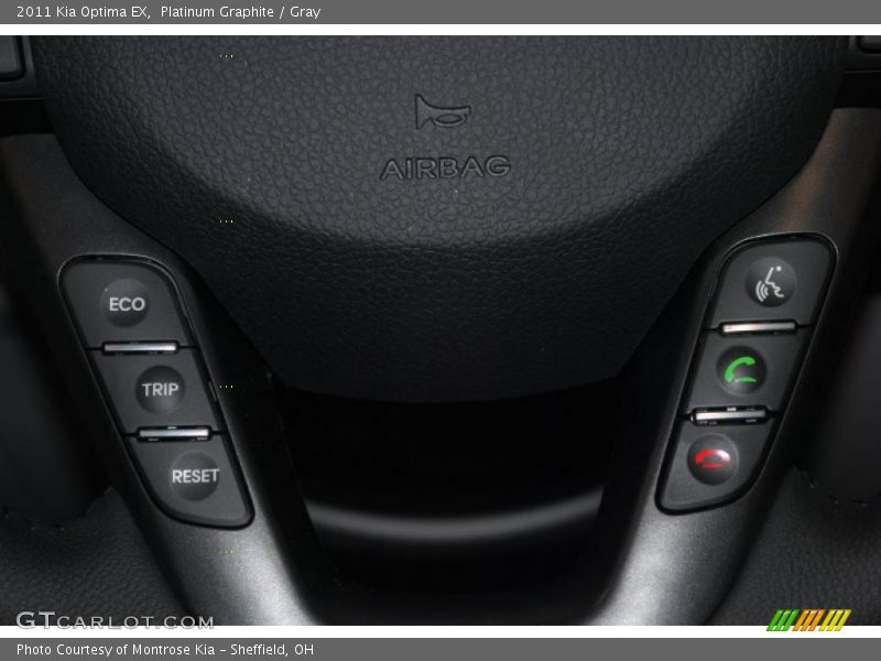 Controls of 2011 Optima EX