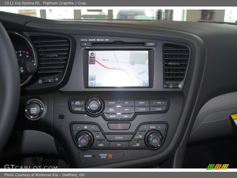 Controls of 2011 Optima EX