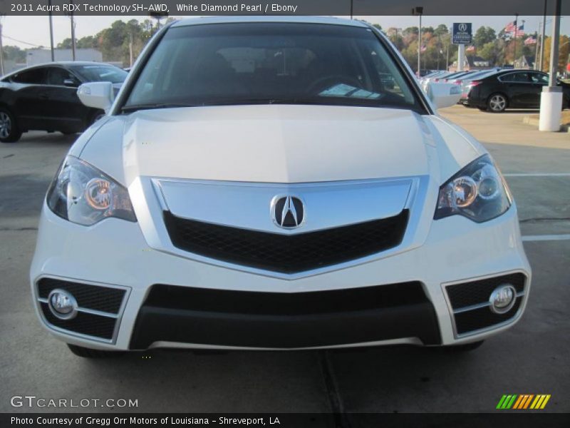 White Diamond Pearl / Ebony 2011 Acura RDX Technology SH-AWD