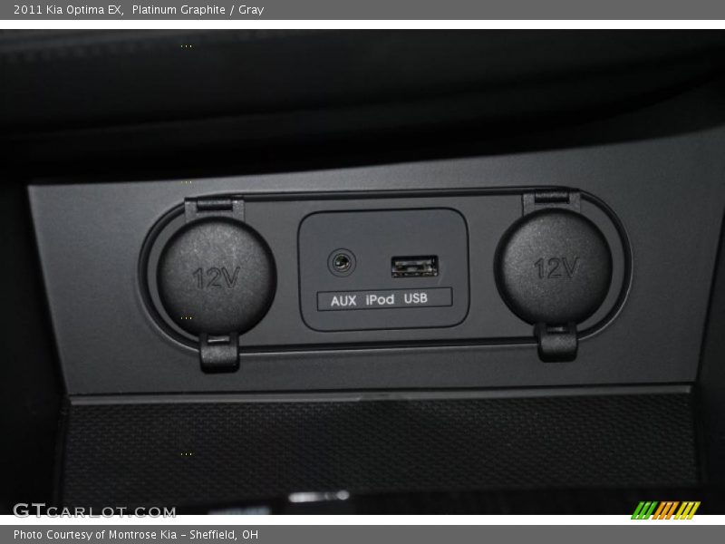 Controls of 2011 Optima EX