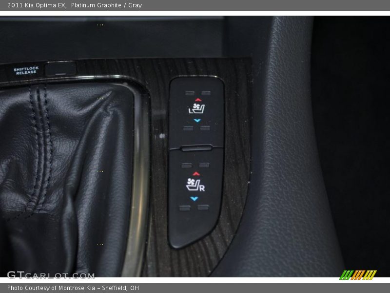 Controls of 2011 Optima EX