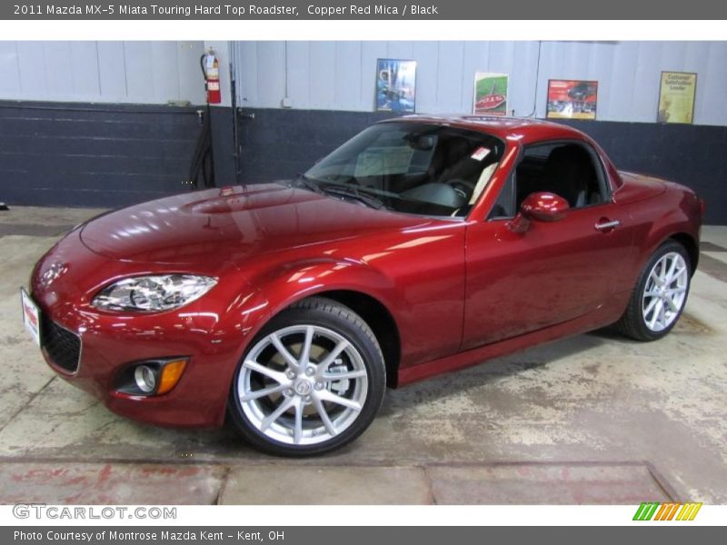 Front 3/4 View of 2011 MX-5 Miata Touring Hard Top Roadster