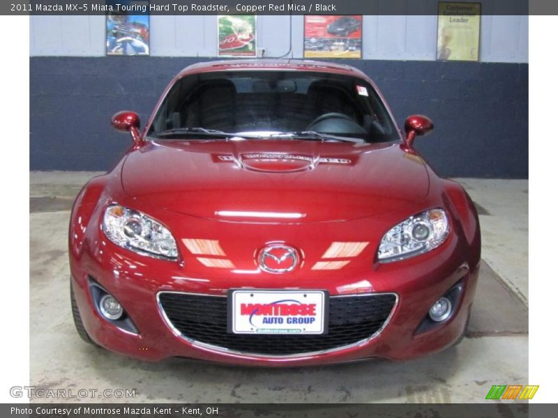 Copper Red Mica / Black 2011 Mazda MX-5 Miata Touring Hard Top Roadster