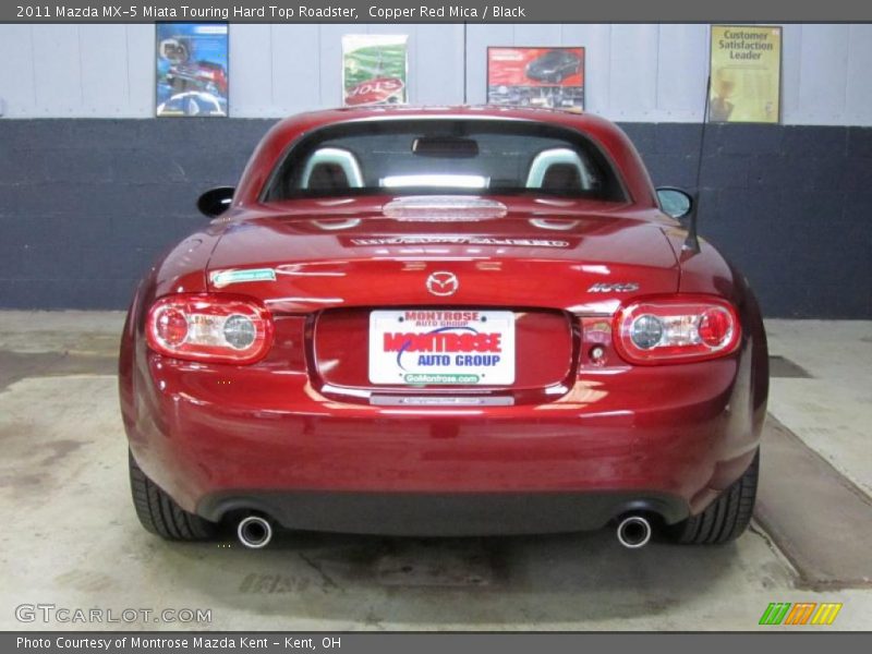 Copper Red Mica / Black 2011 Mazda MX-5 Miata Touring Hard Top Roadster