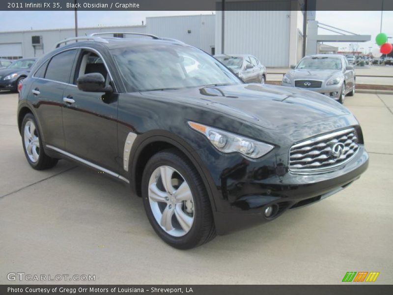 Black Obsidian / Graphite 2011 Infiniti FX 35