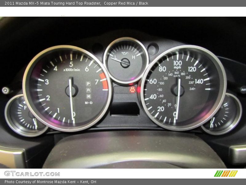  2011 MX-5 Miata Touring Hard Top Roadster Touring Hard Top Roadster Gauges