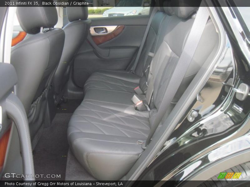  2011 FX 35 Graphite Interior