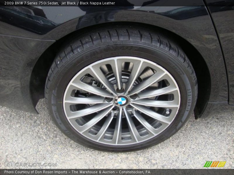  2009 7 Series 750i Sedan Wheel