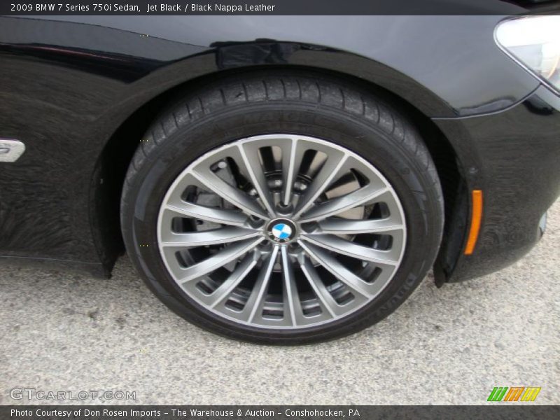  2009 7 Series 750i Sedan Wheel