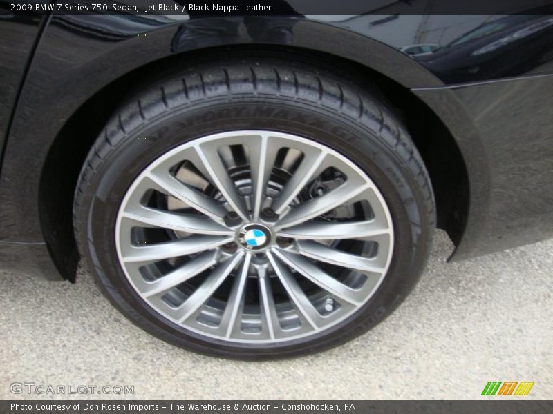  2009 7 Series 750i Sedan Wheel