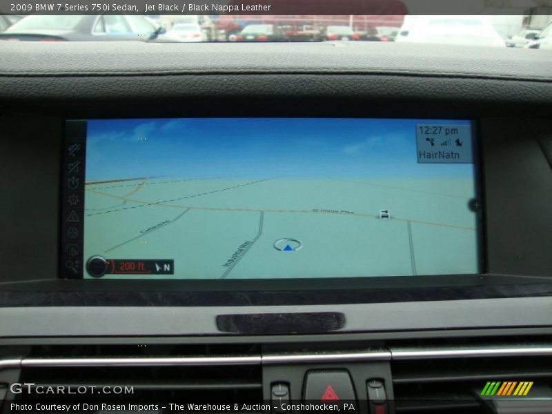 Navigation of 2009 7 Series 750i Sedan