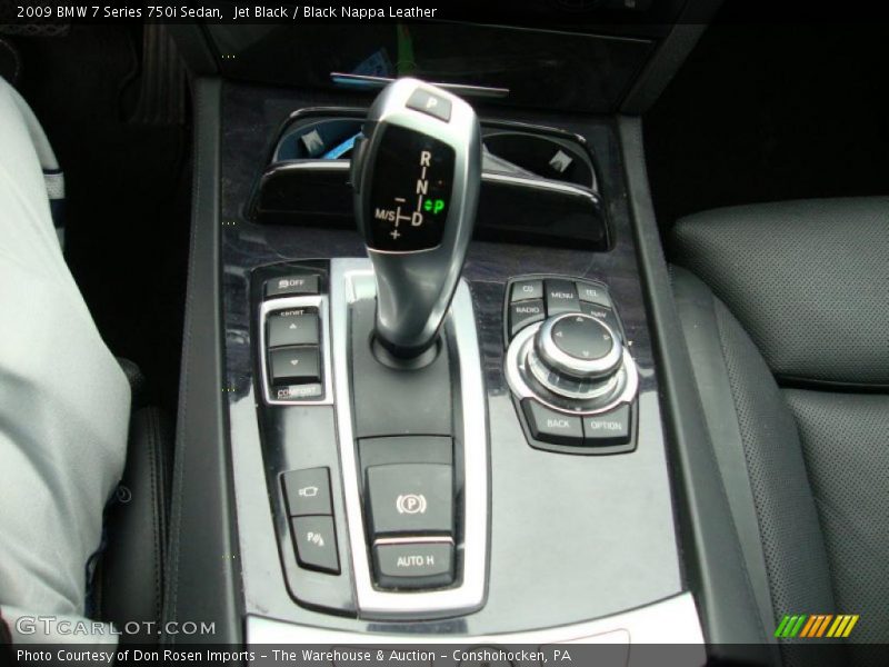  2009 7 Series 750i Sedan 6 Speed Steptronic Automatic Shifter
