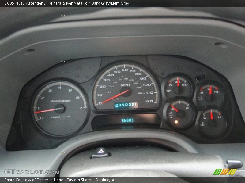  2005 Ascender S S Gauges