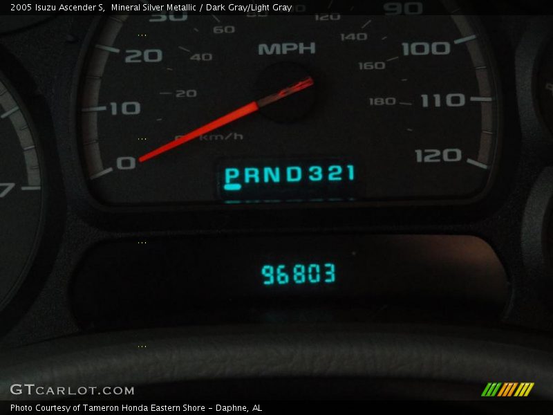 Mineral Silver Metallic / Dark Gray/Light Gray 2005 Isuzu Ascender S
