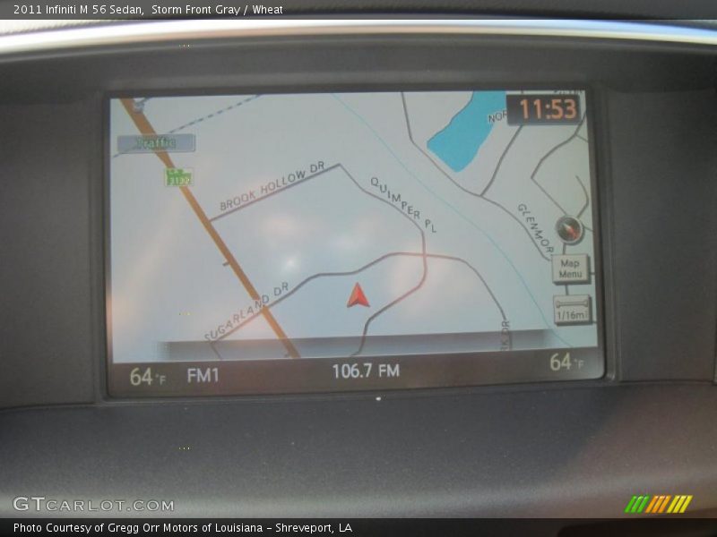 Navigation of 2011 M 56 Sedan