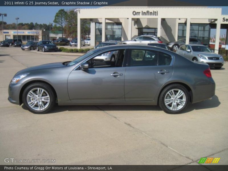 Graphite Shadow / Graphite 2011 Infiniti G 25 Journey Sedan