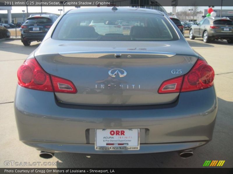 Graphite Shadow / Graphite 2011 Infiniti G 25 Journey Sedan