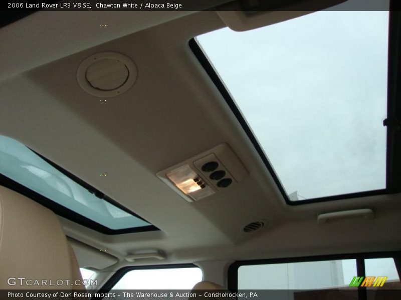 Sunroof of 2006 LR3 V8 SE