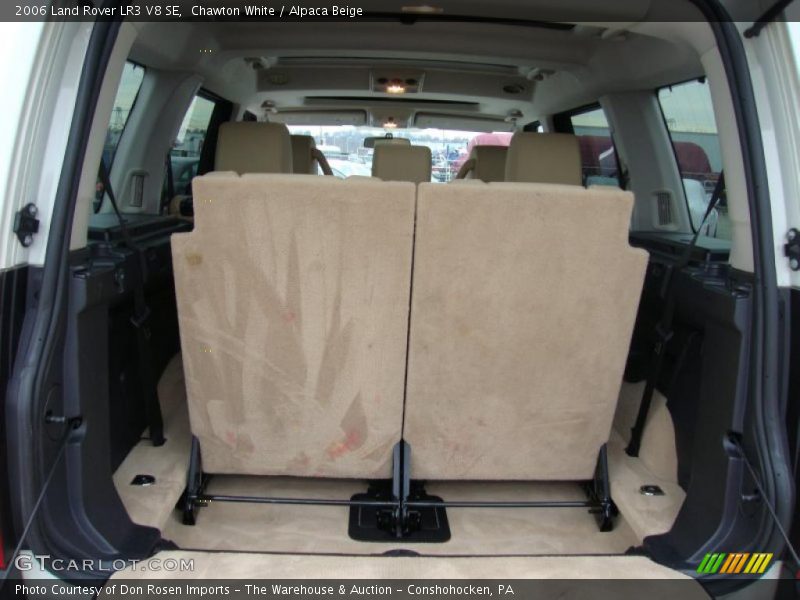  2006 LR3 V8 SE Trunk