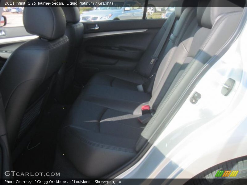 Liquid Platinum / Graphite 2011 Infiniti G 25 Journey Sedan