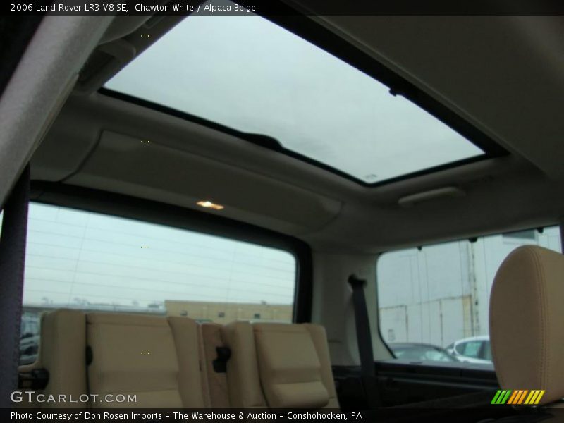 Sunroof of 2006 LR3 V8 SE